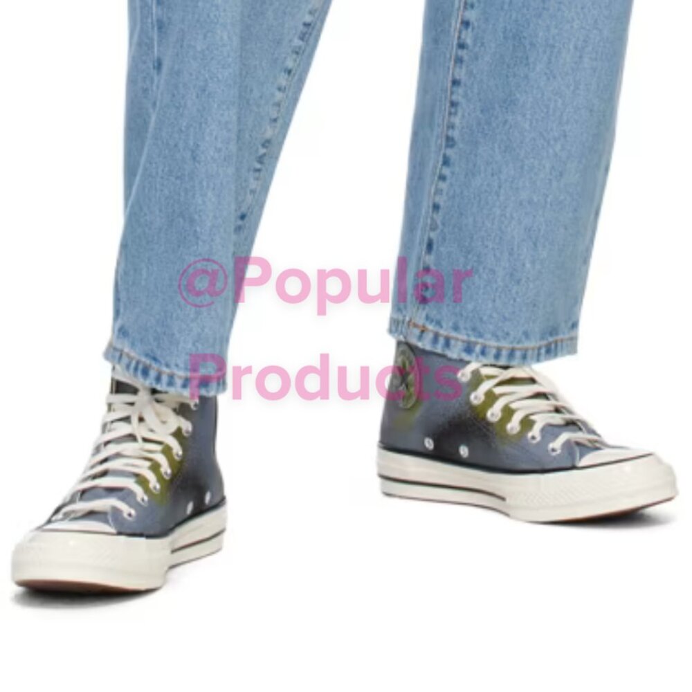 Converse | Blue Chuck 70 Spray Paint Sneakers